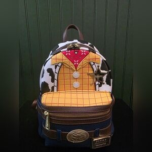 Loungefly Red and Yellow Toy Story Backpack